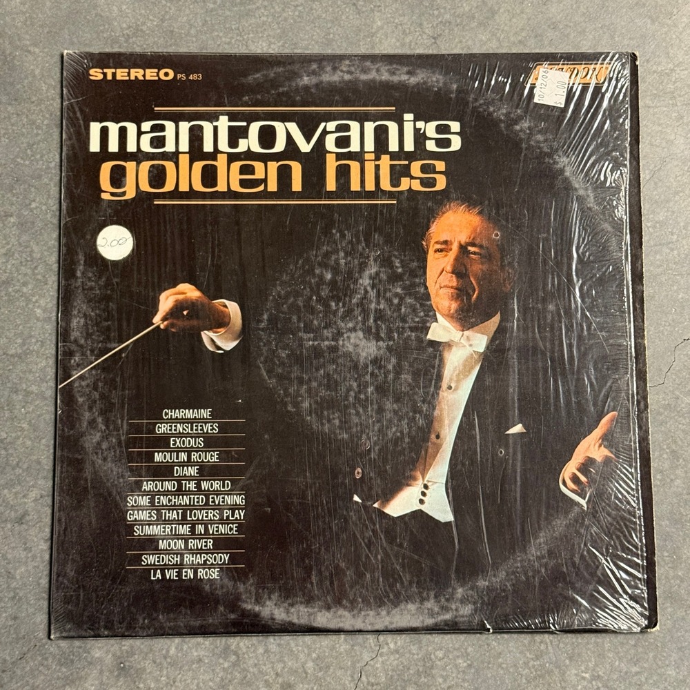 Mantovani's Golden Hits Vinyl LP London Records PS 483 Stereo Orchestral Pop